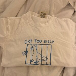 Comfort Colors silly goose shirt